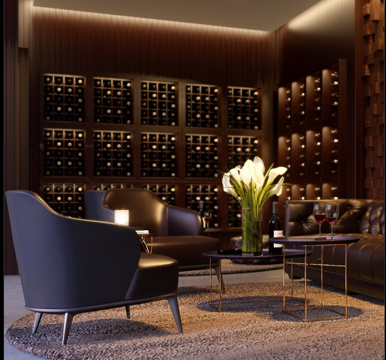 Wine Storage_Chairs_Elliott Cellars